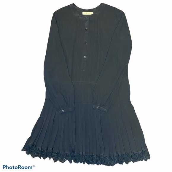 Tory Burch pleated button up dress - Picture 3 of 7